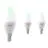 Multipack 3x Calex Smart Tuya Wifi E14 Candle 5W 470lm - 822-840 Tunable White | RGBW - Dimmable - Replaces 40W