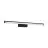 Eglo Wall Light Vadumi Black Bathroom 11W 1350lm - 840 Cool White | IP44 